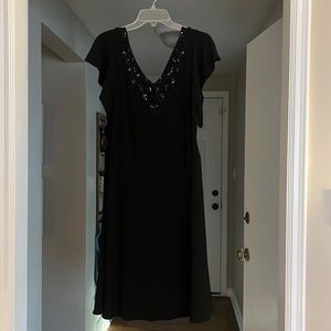 Black stretchy dress